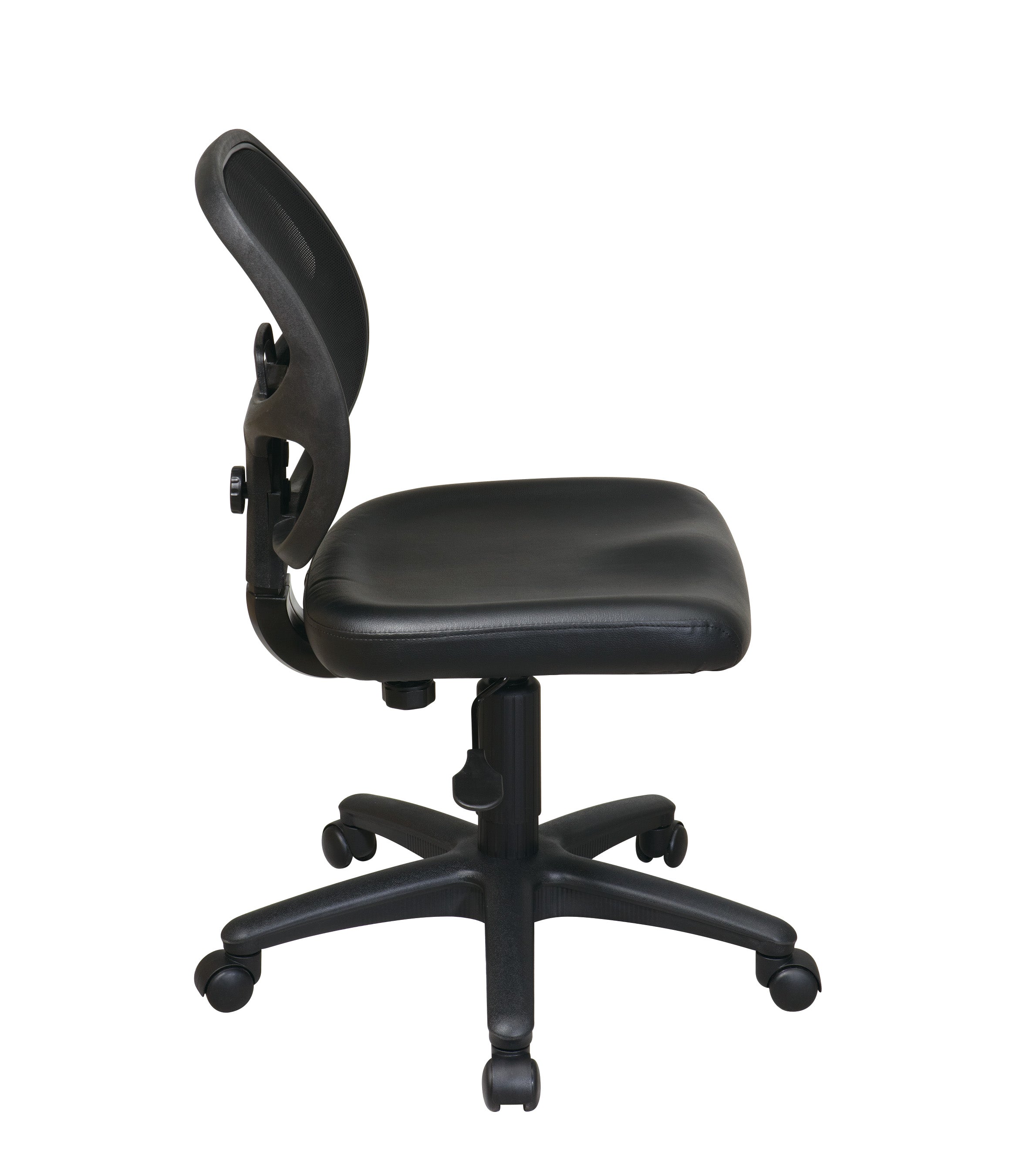 Mesh Screen Back Task Chair with Vinyl Seat